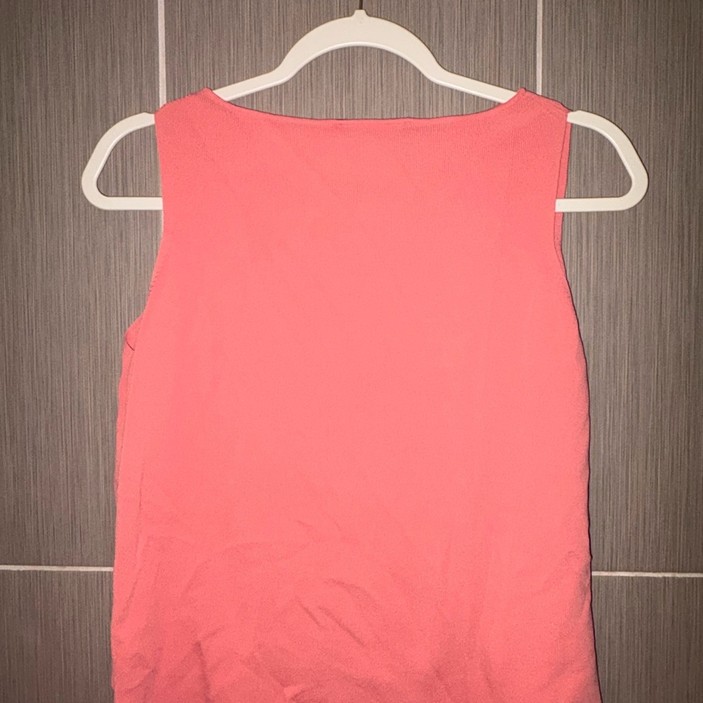 Women's Sleeveless Pink Top
